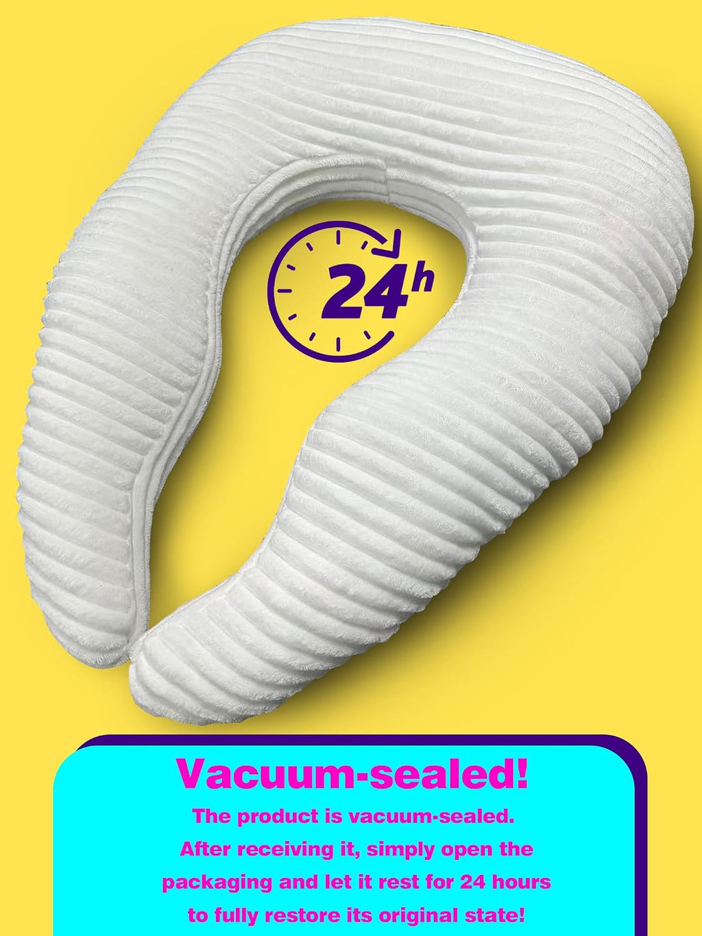 Gaming Crochet Pillow for Lap Support Lap Desk Pillow Setting in Bed or Sofa, U-Shaped Arm Pillows for Adults, Reading Pillow for Gaming…