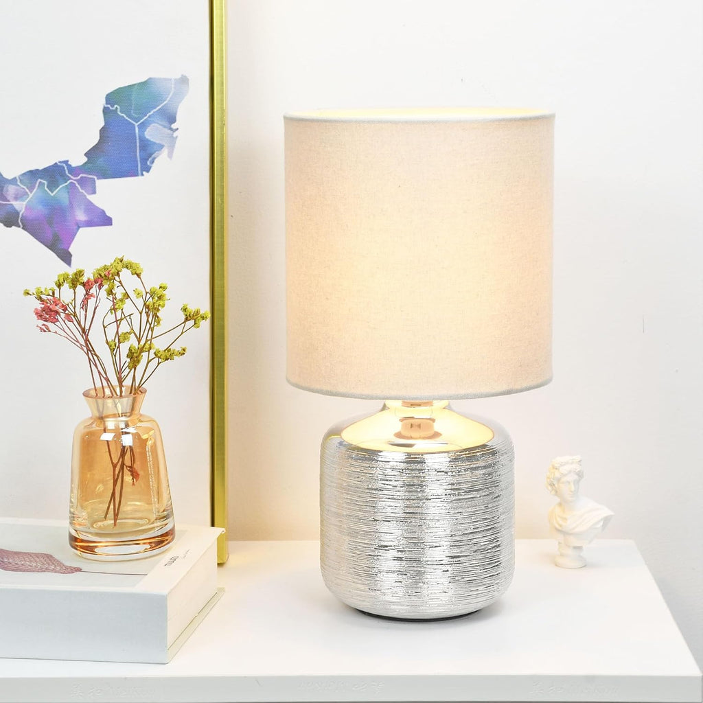 Beno Small Table Lamp for Living Room as Bedside Table Lamp for Bedroom, Modern Ceramic Table Lamp, Kids Table Lamp, Night Table…