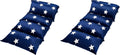 Butterfly Craze Floor Lounger Cover - Floor Bed Conversion - Creates Custom Sleeping Pad - Portable Mattress Alternative - Star Navy…