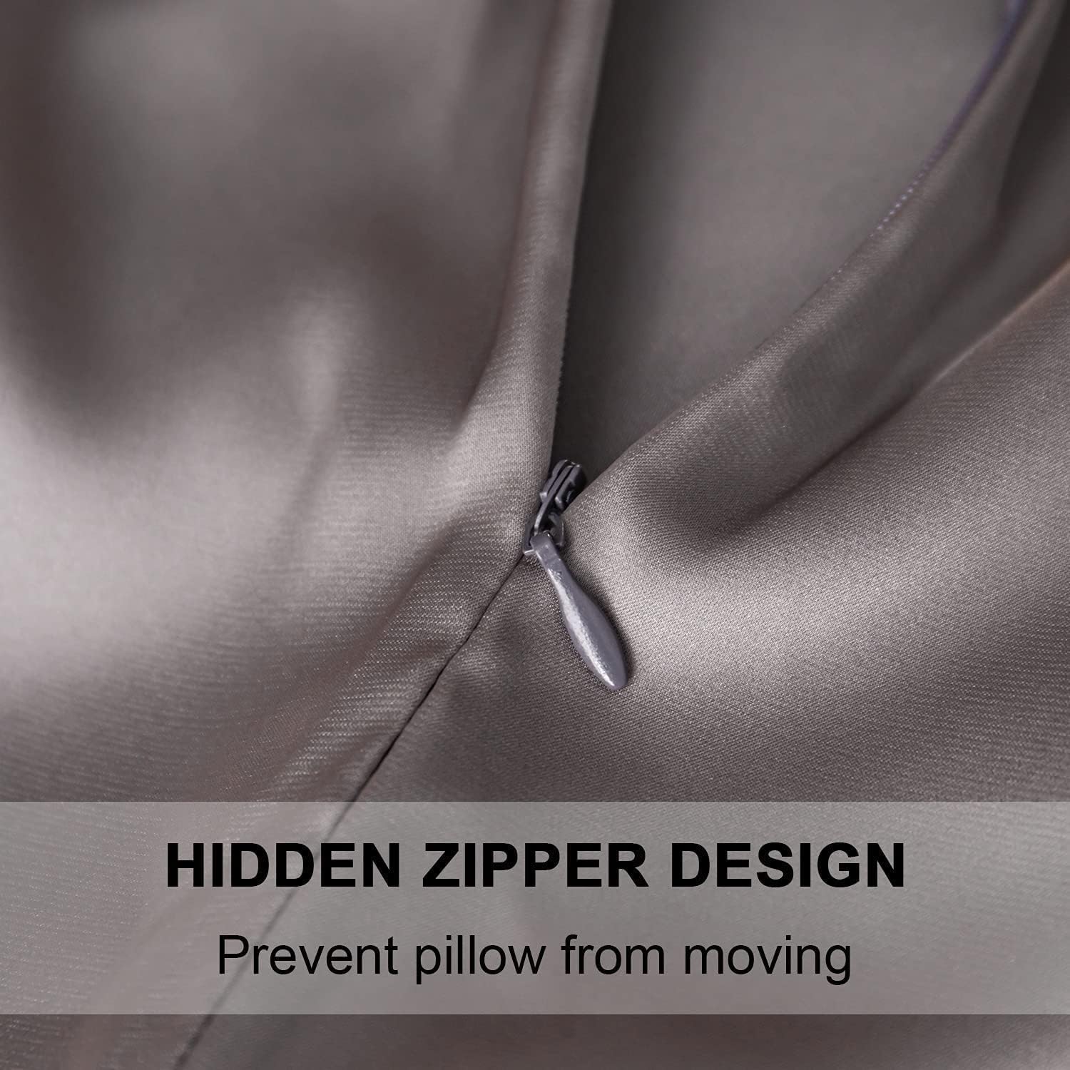 Siyuan 2 Pcs Mulberry Silk Pillowcase for Hair and Skin, Cooling Silk Pillow Case with Hidden Zipper, Allergen Proof Dual Sides Soft Breathab…