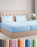 Split King Size 5 Piece Sheet Set - Comfy Breathable & Cooling Sheets - Hotel Luxury Bed Sheets for Women & Men - Deep Pockets, Easy-Fit…