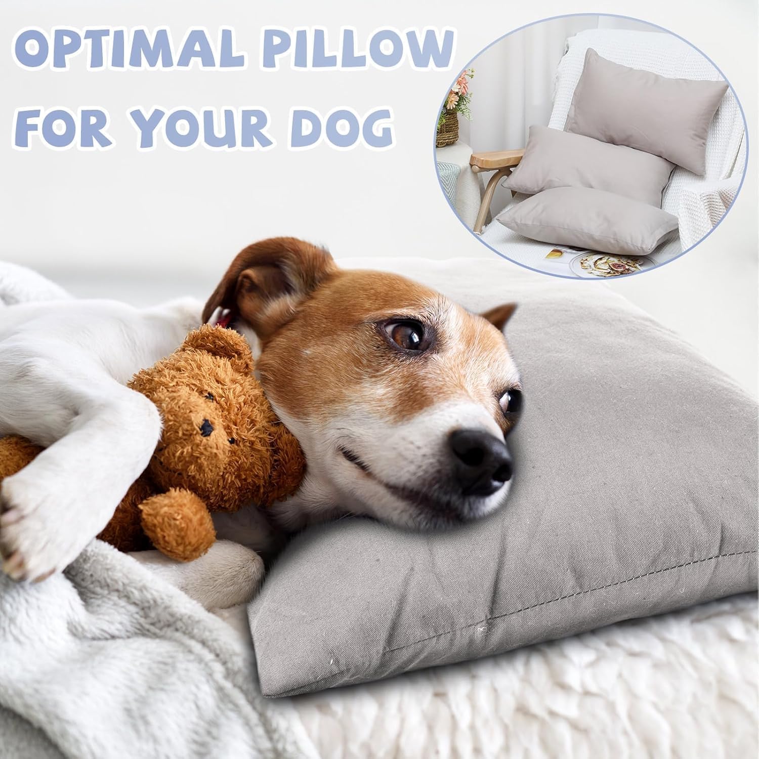 Kigley 12 Pack Mini Pillows for Daycare 9.1 x 13.8'' Small Travel Pillow Bulk Soft Breathable Cotton Pillow for Nap Travel Pet Neck…