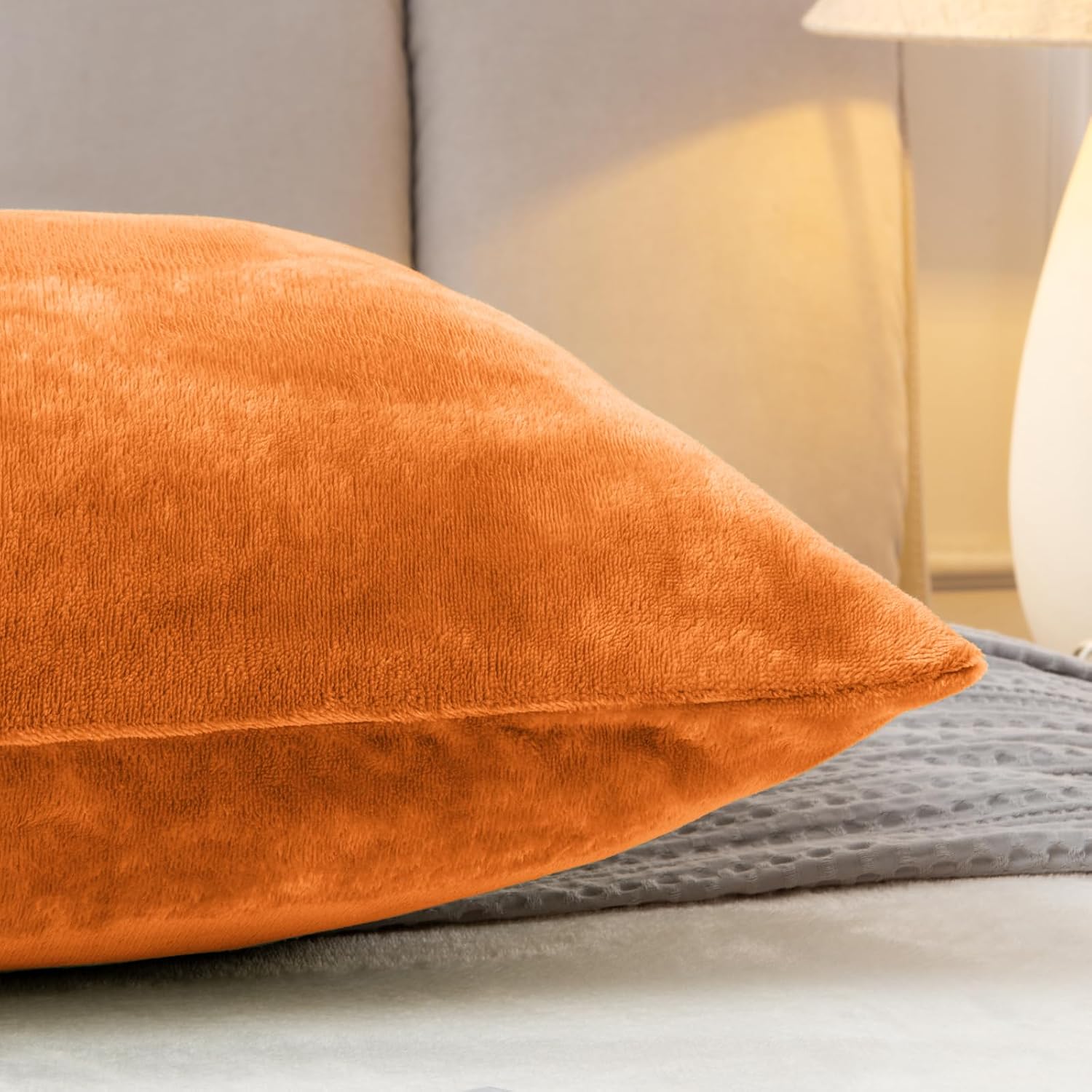 Bedelite Body Pillow Cover with Zipper Closure, Super Soft and Cozy Fleece Pillowcase 20 x 54 Inches, Luxury Fluffy Plush Long Body Pillow…