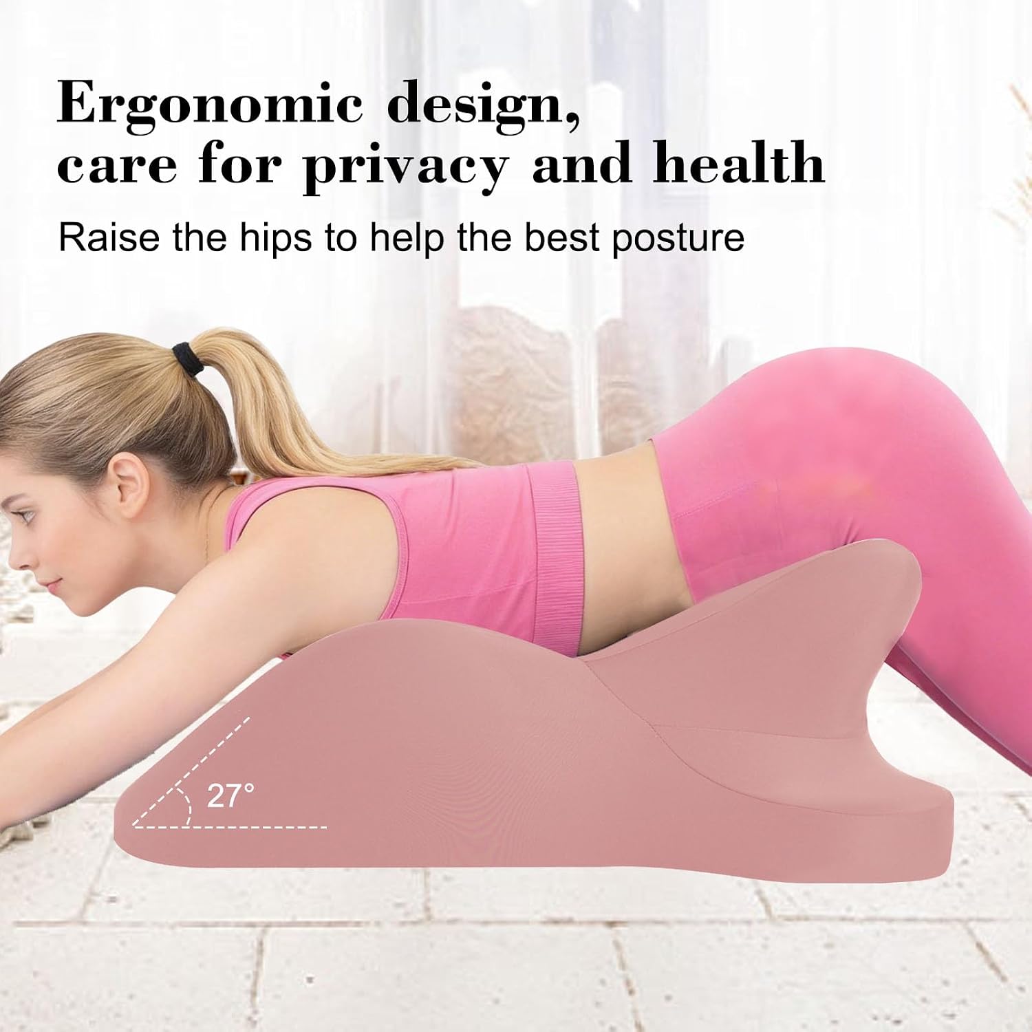 Oversized 27-Degree Couples Pillow - 5-in-1 Memory Foam Wedge for Neck Alignment, Zoned Support for Arm & Shoulder, Phone Reading, Leg…