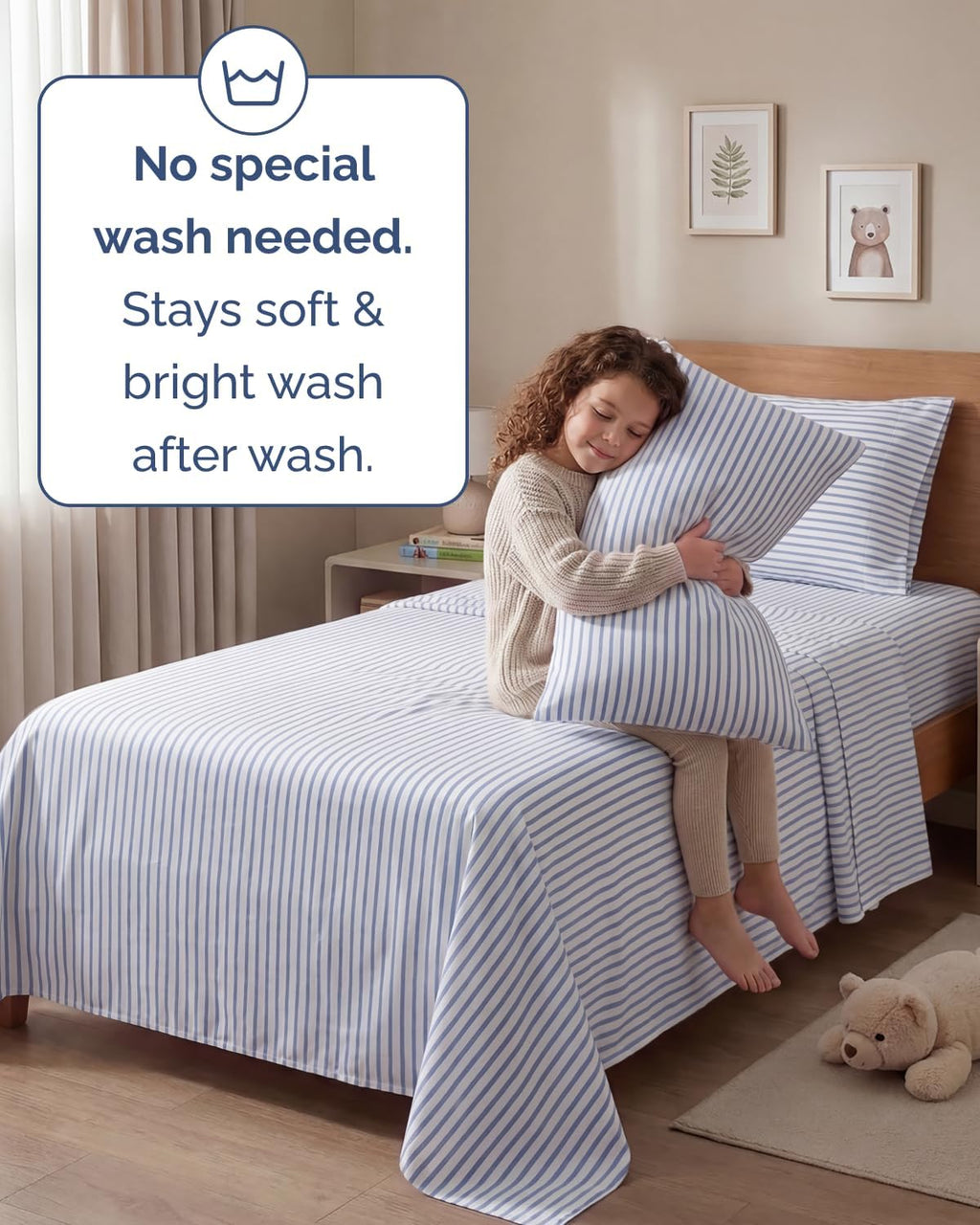 Twin 4 Piece Sheet Set - Comfy, Breathable & Cooling - Soft Hotel Luxury Bedding for Women, Men, Kids, Teens and Children - 1 Flat & 1…