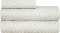 Royalelinens Royale Linens 300 Thread Count 100% Long Staple Combed Cotton Sheet Set - 4 Piece Full Bed Sheets - 1 Fitted, 1 Flat, 2 Pillow…