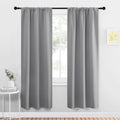 NICETOWN Sidelight Curtains for Front Door - Home Decoration Thermal Insulated Rod Pocket Blackout Blinds & Drapes for Small Windows…