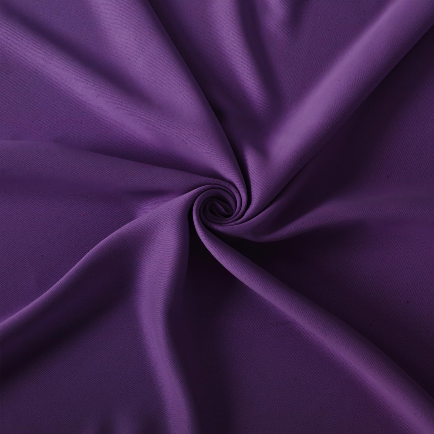 Lemomo Purple Thermal Blackout Curtains/52 x 108 Inch/Set of 2 Panels Room Darkening Curtains for Bedroom 108 Inch silver