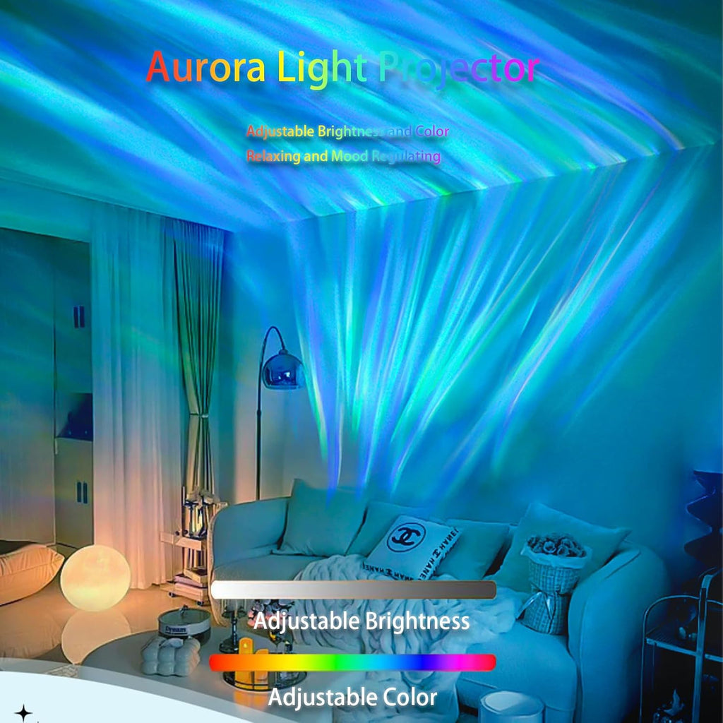 Northern Lights Projector, 16 Colors Rechargeable Aurora Light Projector & Mood Lighting Galaxy Lamp, App Remote Night Light for Bedroom…