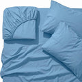 Perupima Peru Pima 285 Thread Count Percal King Sheet Set - 100% Peruvian Pima Cotton, 4 Piece (Flat, Fitted, 2 Pillowcases) - Cooling, Cri…