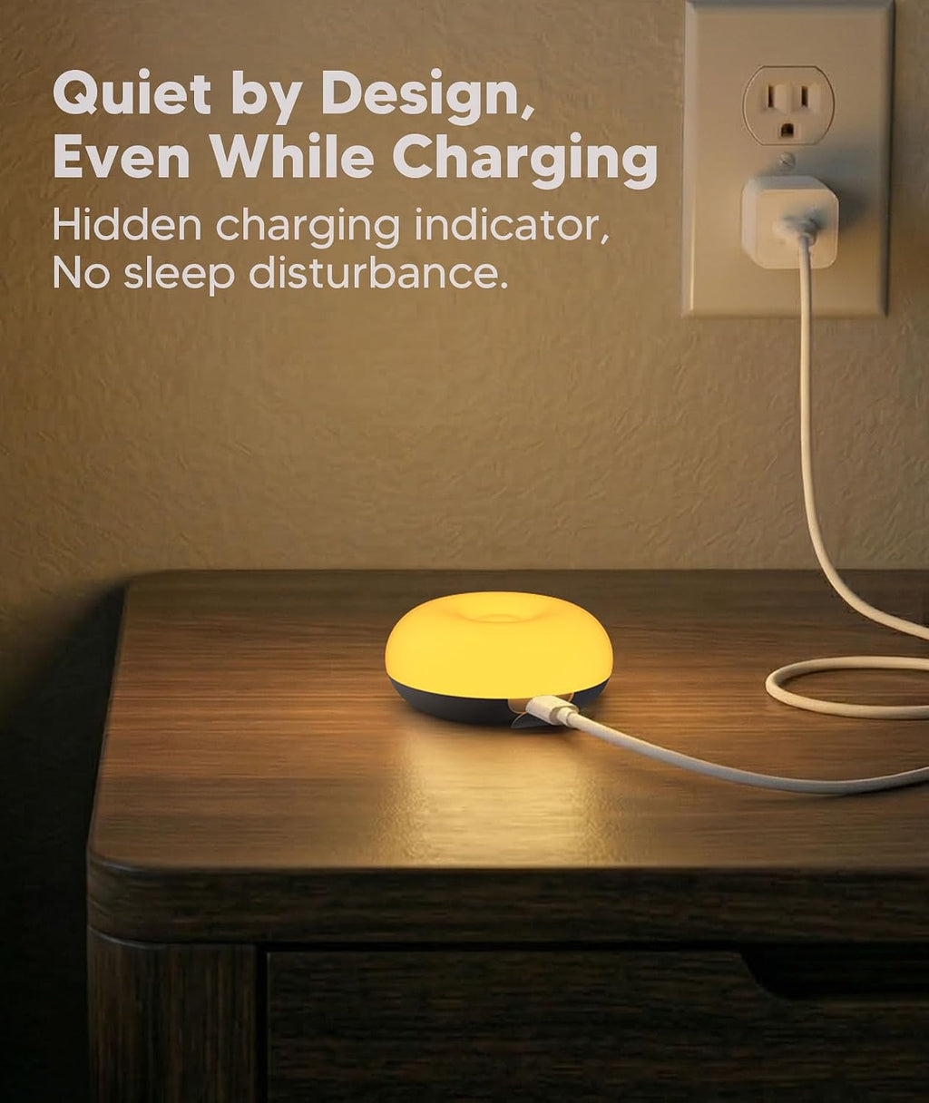 Bakzon Baby Night Light, 1800K Amber No Blue Light for Breastfeeding & Diaper Changes, Dimmable Silicone Egg Lamp with Flip Control…