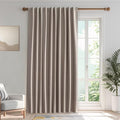 IGEMAEVE Blackout Curtains Customsize for Bedroom,100% Black Out Curtains 1 Panel Thermal Insulated Room Darkening Drapes Rod Pocket &…