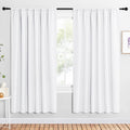 NICETOWN 2 Panels Blackout Curtains, Rod Pocket Window Curtains Room Darkning Drapes for Bedroom/Living Room, Thermal Insulated Solid…