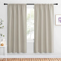Nicetown Blackout Curtains for Living Curtains, Room Darkening Window Curtain Panels, easy maintenance Solid Thermal Insulated…