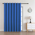 CUCRAF Custom Dark Blue Blackout Curtains 1 Panel Set, Thermal Insulated Grommet Room Darkening Curtain for Living Room Bedroom, Light…
