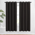 Nicetown Bedroom Blackout Curtains and Drapes - Energy Smart Thermal Insulated Solid Grommet Blackout Draperies for Living Room (2 Panels,…