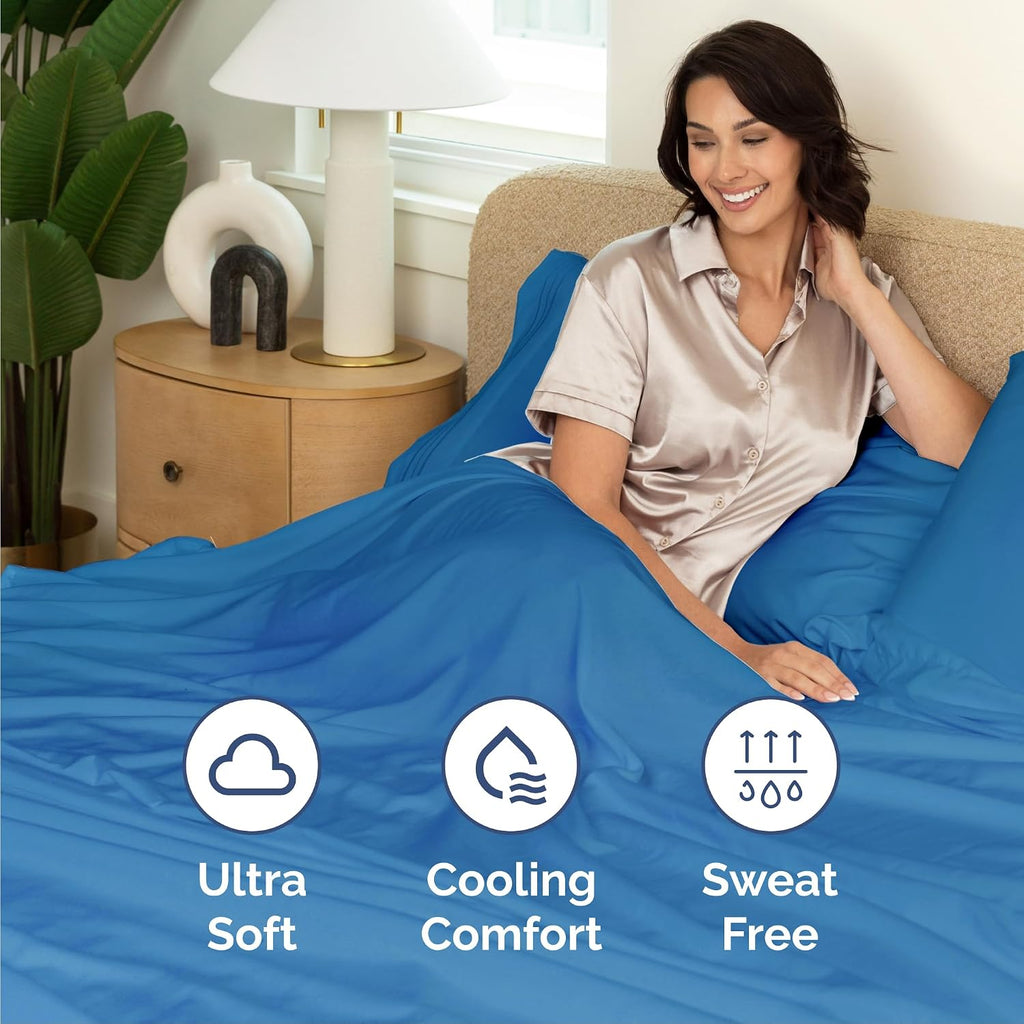 Queen Size 4 Piece Sheet Set - Comfy Breathable & Cooling Sheets - Hotel Luxury Bed Sheets for Women & Men - Deep Pockets, Easy-Fit, Soft…