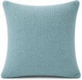 Reafort Sherpa Euro Sham Pillow Cover 26x26 Inch, Ultra Soft Plush Fluffy Decorative Throw Pillow Case with Hidden Zipper, Cozy Cushion…