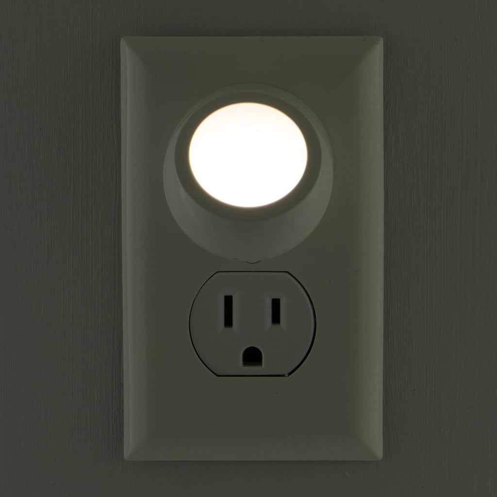 GE Rotating Plug in Night Light, Home Decor, Apartment Essentials, LED Lights for Bedroom, Ambient Lighting, Dusk to Dawn Sensor…