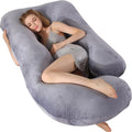60 Inch Full Body Pregnancy Pillows for Sleeping Cooling Pregnancy Pillow, U Shaped Pregnancy Body Pillow, Maternity Pillows for Pregnant…
