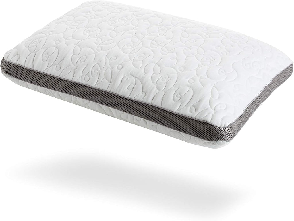 PerfectCloud Perfect Cloud Double Airflow Ventilated Memory Foam Bed Pillow for Sleeping - 5.5-inch Breathable Cooling Medium-Loft (Standar…