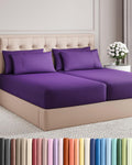 Split King 7 Piece Sheet Set - Comfy, Breathable & Cooling - Soft Hotel Luxury Bedding for Women, Men, Kids, Teens and Children - 1 Flat…