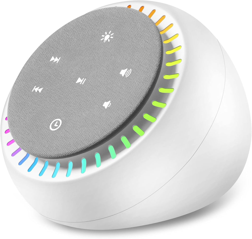 DreamSky Sound Machine for Sleep, White Noise for Sleeping Adults & Baby, Brown Noise Fan for Office Privacy & Noise Canceling, 26 Sounds…