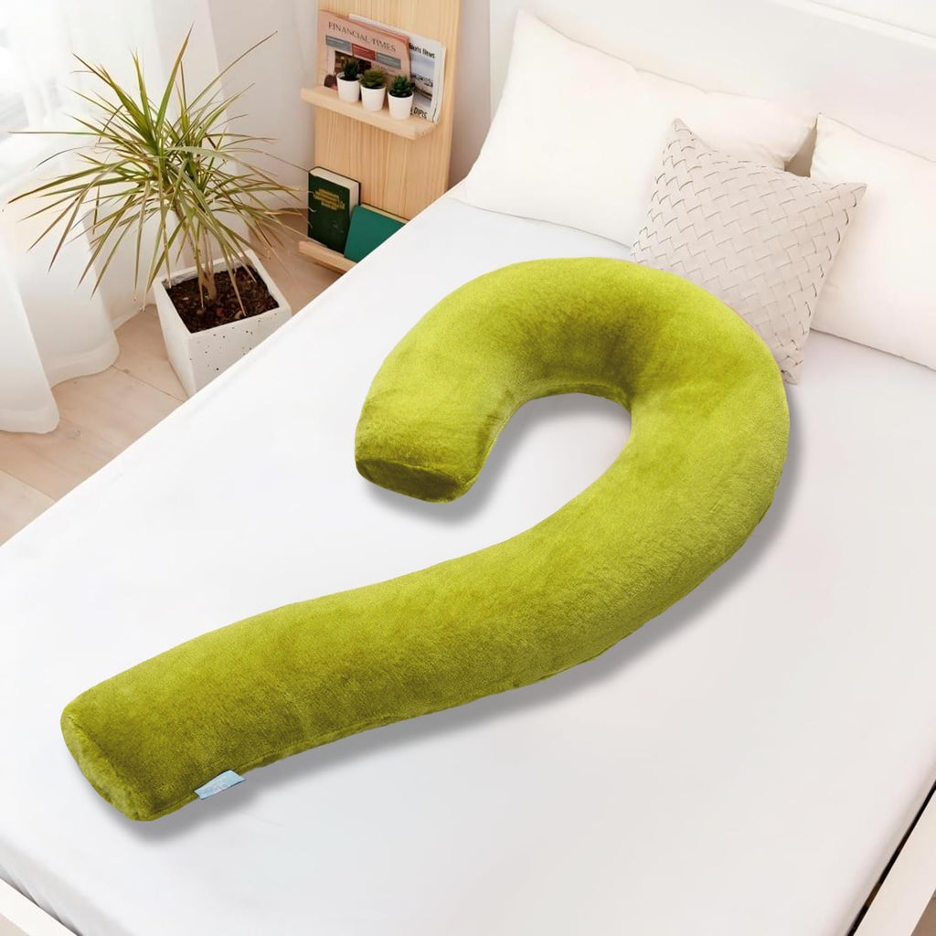 SchnauzerHome SCHNAUZER HOME Body Pillow for Adults - Soft Long Bed Pillows Insert for Sleeping - Shredded Memory Foam and Removable Washab…