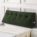Sasttie Headboard Pillow Full, Wedge Pillow Headboard for Sitting Up in Bed, Back-Rest Support Triangular Cushion for Reading - Features Re…
