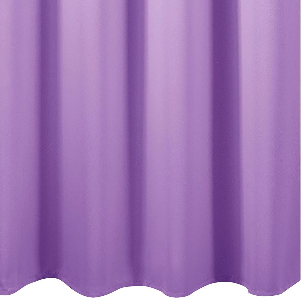 Lemomo Lavender Blackout Curtains 66 x 63 Inch Length/Set of 2 Curtain Panels/Thermal Insulated Room Darkening Blackout Curtains for Bedroo…
