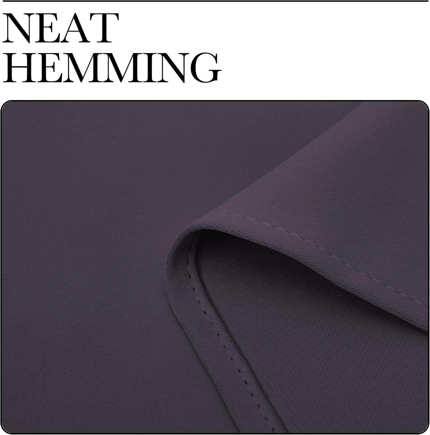 NICETOWN Small Window Blackout Curtains, Home Decoration Thermal Insulated Solid Ring Top Blackout Curtains/Drapes for Bedroom(Greyish…