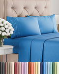King Size 4 Piece Sheet Set - Comfy Breathable & Cooling Sheets - Hotel Luxury Bed Sheets for Women and Men - Deep Pockets, Easy-Fit…