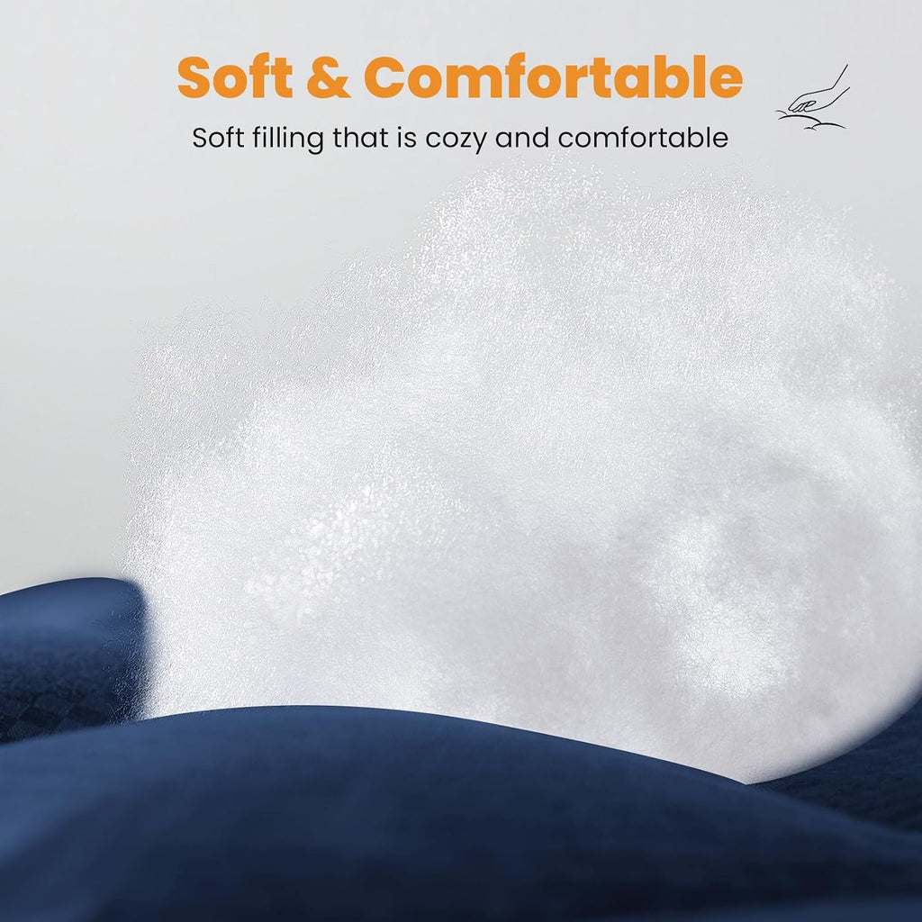 Matbeby Full Size Mattress Pad - Cooling Breathable Mattress Topper, Quilted Fitted Mattress Protector, Pillow Top Mattress Cover with 8-21…