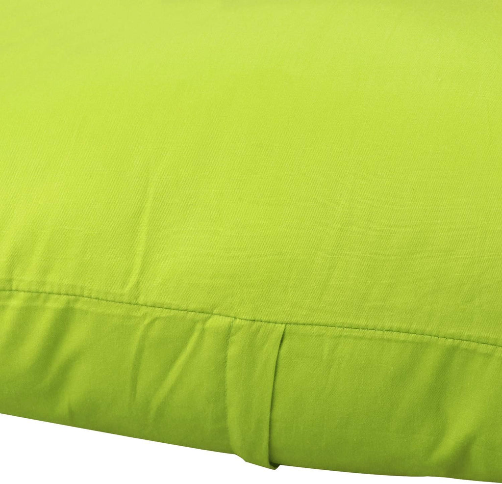 Thmyo 4-Pack 100% Cotton Comfortable Solid Decorative Throw Pillow Case Square Cushion Cover Pillowcase Sublimation Blank Pillow Covers DIY…