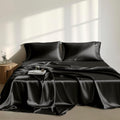 Madisonpark Madison Park Satin Sheets Twin Size, Luxurious Silky Bed Sheets, Elastic 14" Pocket fits up to 16" Mattress, Wrinkle-Free, Soft…