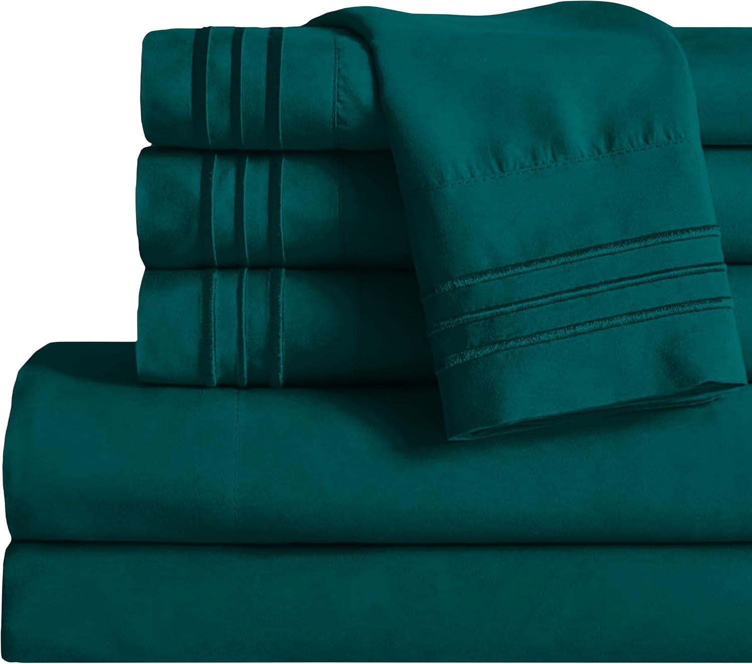 Mocassi Twin XL Sheet Set - Luxury Hotel 1800 Premier Bedding Sheets & Pillowcases - Ultra Soft Breathable & Cooling Bed Sheets - Deep…