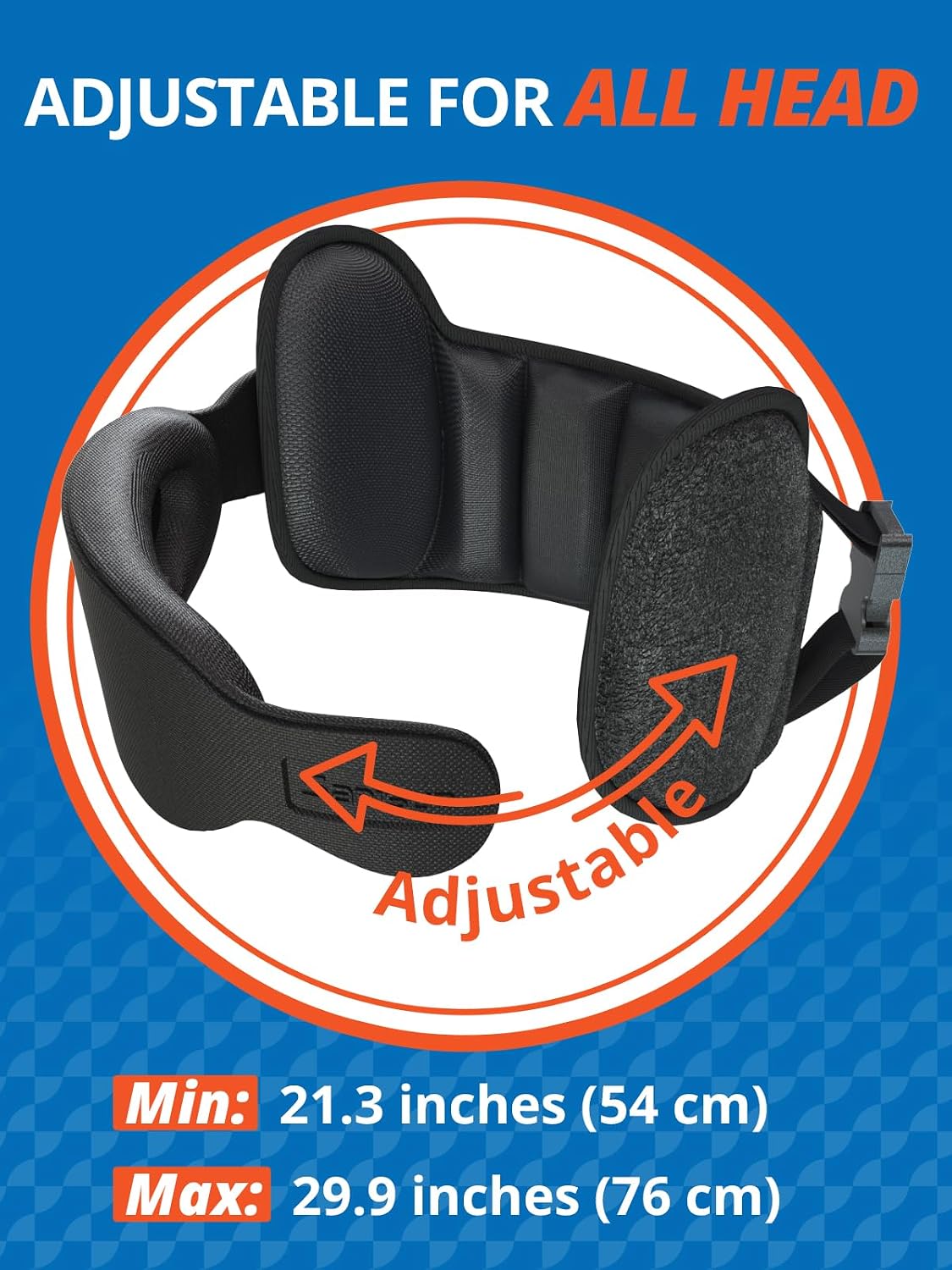 SARISUN Upgraded Travel Pillow, U-Shaped Airplane Head Strap for All Heights, 360° Support, 3D Sleep Mask, 100% Light Blocking, Long…