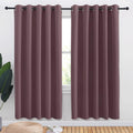 NICETOWN Blackout Draperies Curtains for Kids Room, Window Treatment Thermal Insulated Solid Grommet Blackout Drape Panels for Bedroom…