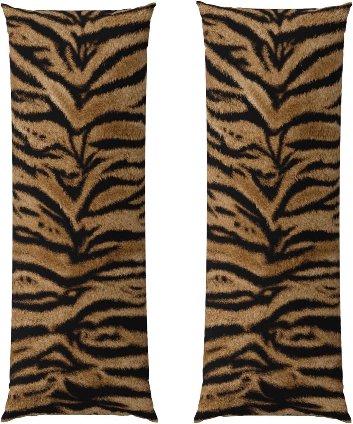 Sovvin Animal Tiger Print Body Pillow Cover Long Pillow Case with Zipper Decorative Soft Cushion Bedding Pillowcase for Couch Bedroo…
