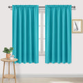 Dwcn Blackout Curtains for Bedroom – Rod Pocket Thermal Insulated Noise Reducing Noise Reducing Drapes for Living Room, W 60 x L 63 Inch, 2…