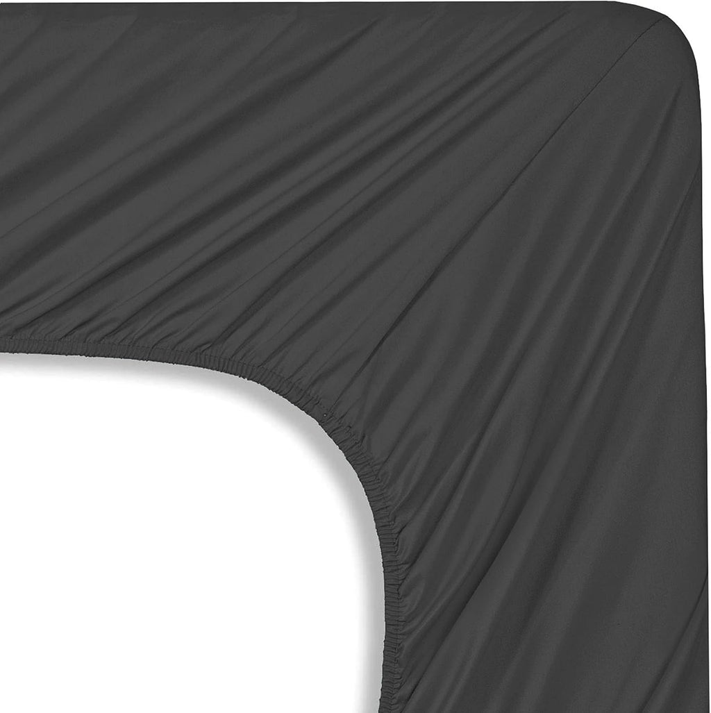 MocassiLuxuryBedding Mocassi King Sheet Set - Luxury Hotel 1800 Premier Bedding Sheets & Pillowcases - Ultra Soft Breathable & Cooling Bed…
