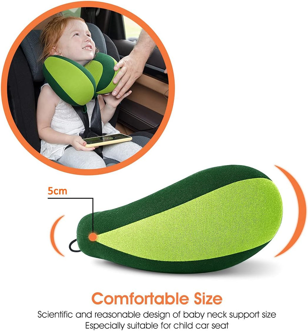 Infanzia Kids Chin Supporting Travel Neck Pillow, Helps Support Head and Neck, Comfortably Designed for Head, Neck, and Chin Support - Gift…