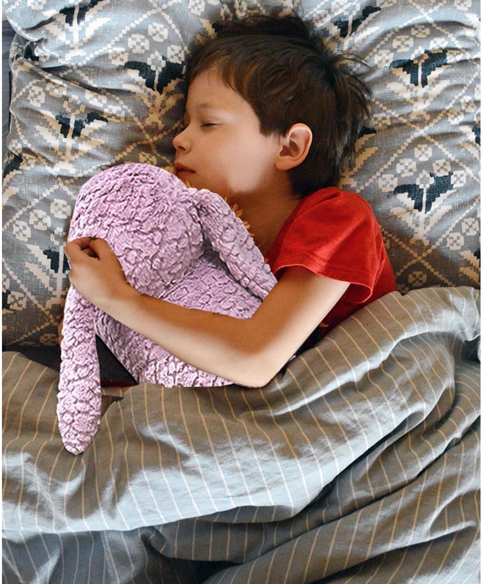 Rabbit Plush Pillow, Rabbit Stuffed Animal, Rabbit Plush Long Pillow for Kids Adults (47 inch)