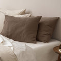 Phf Ultra Soft Waffle Weave Pillow Shams Standard Size, No Insert, 2 Pack 20" x 26" Pillowcases, Breathable & Skin-Friendly Pillow Cases, St…