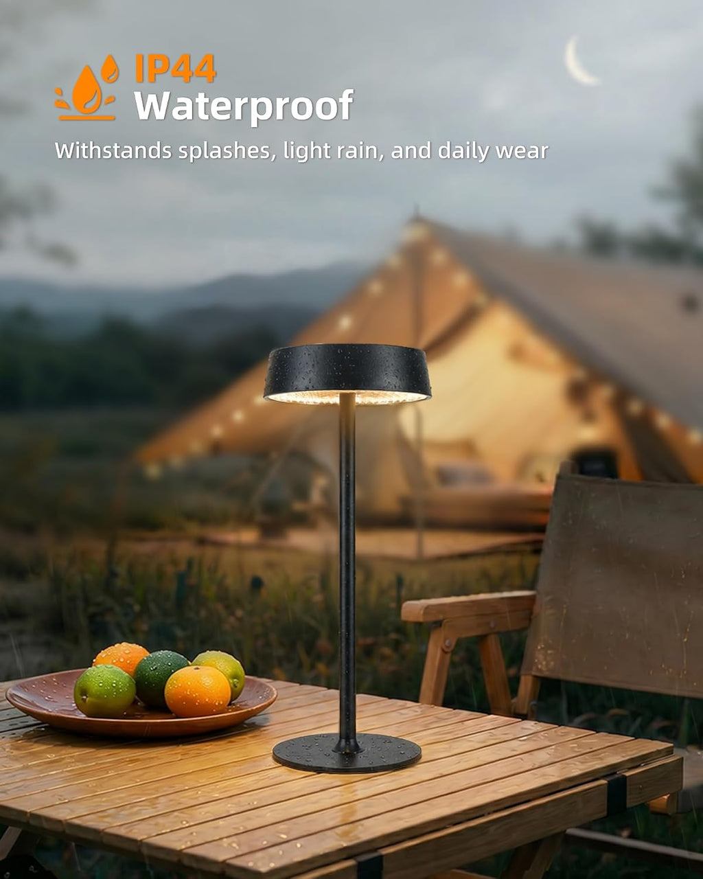 Cordless Lamp, Rechargeable Table Lamp, Battery Operated, RGB Dimmable Touch Control, 3 Color Temperatures, LED Memory Function, Portable…