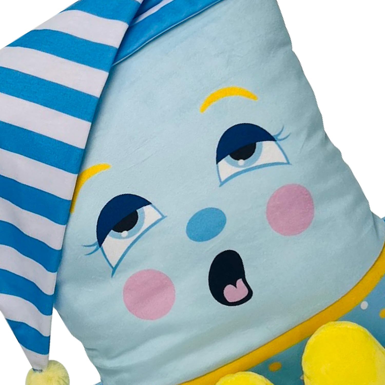 Pillow People PJ Sandman Plush - 2-in-1 Toy & Pillow, 80's Nostalgic Plush Pal Reimagined, Soft Stuffed Rectangular Character, Cozy…