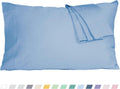 Homtec Pillow Cases, Standard Queen Size Cotton Percale Weave Pillowcases, Pre-Shrunk Breathable and Hypoallergenic Pillowcases, Set of 2 (…
