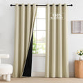 NICETOWN 100% Blackout Window Curtains 84 inches Long 2 Panels Set for Bedroom, Thermal Insulated Grommet Drapes, Room Darkening Curtain…