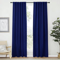Nicetown Living Room Darkening Curtains - (Royal Blue Color) W42 x L70, Set of 2, Home Decor Room Darkening Thermal Insulated Drapery Panel…
