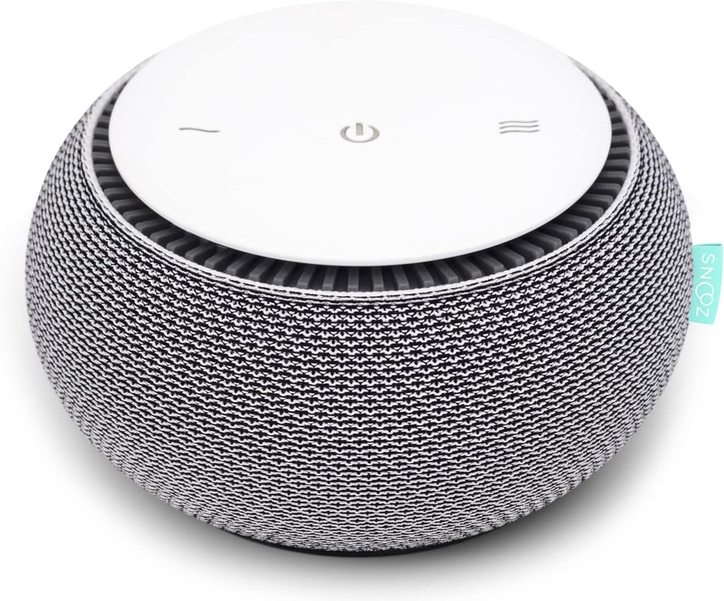 Snooz Smart White Noise Machine - Real Fan Inside for Non-Looping Sound, Portable for Adults, Dogs, Travel, Home, Bedroom, Sleepi…